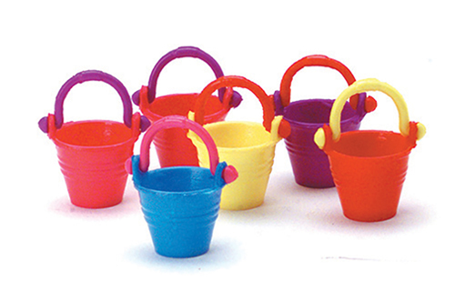 Plastic Pail, 6 pc.